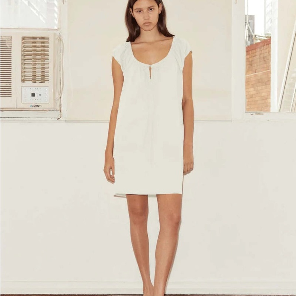 Deiji Studios Capped Sleeve Dress